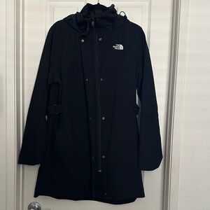 The North Face Women's Black Hooded Trench Coat